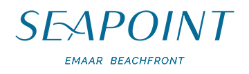 seafront beachfront logo